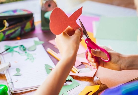 Safe Portable Student Scissors Dull Blade Scissors For Kindergarten,  Preschool Kids' Diy Art Craft, Creative Cutters
