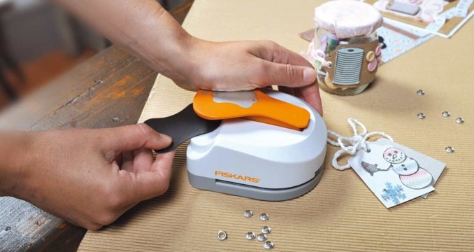 DIY Paper Punch Set, Small Portable Petal Star Craft Hole Punch Shapes Set  For Greeting Cards 